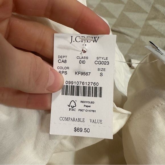 J crew Striped sequin long-sleeve tee - Picture 2 of 2